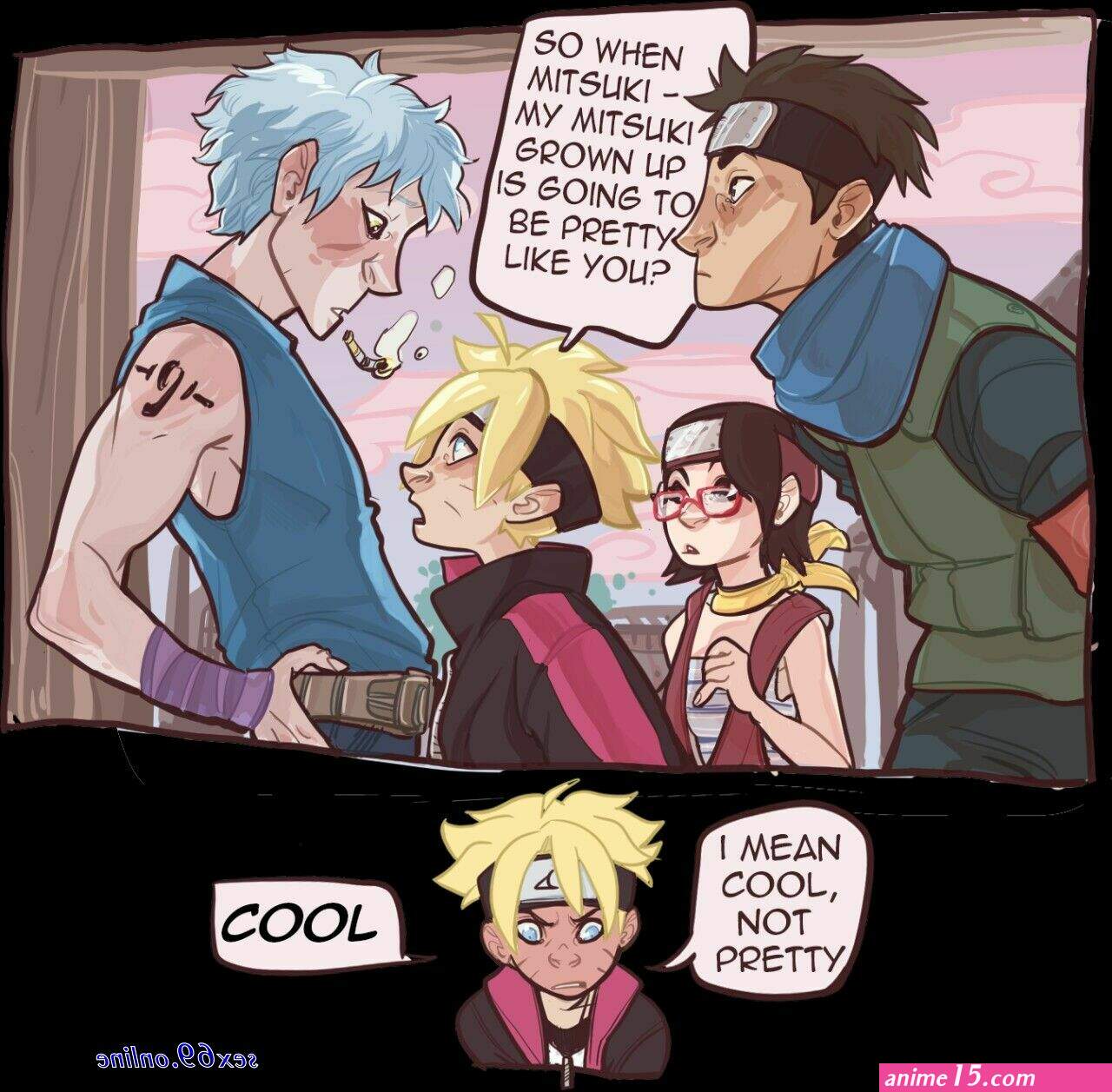 anime boruto the next generations xxx hanabi comics