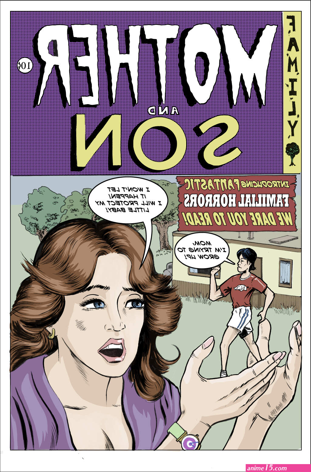 mom son comics