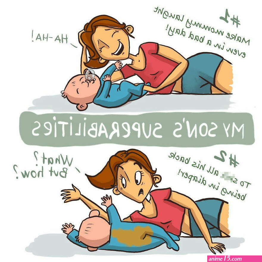 mom son comics