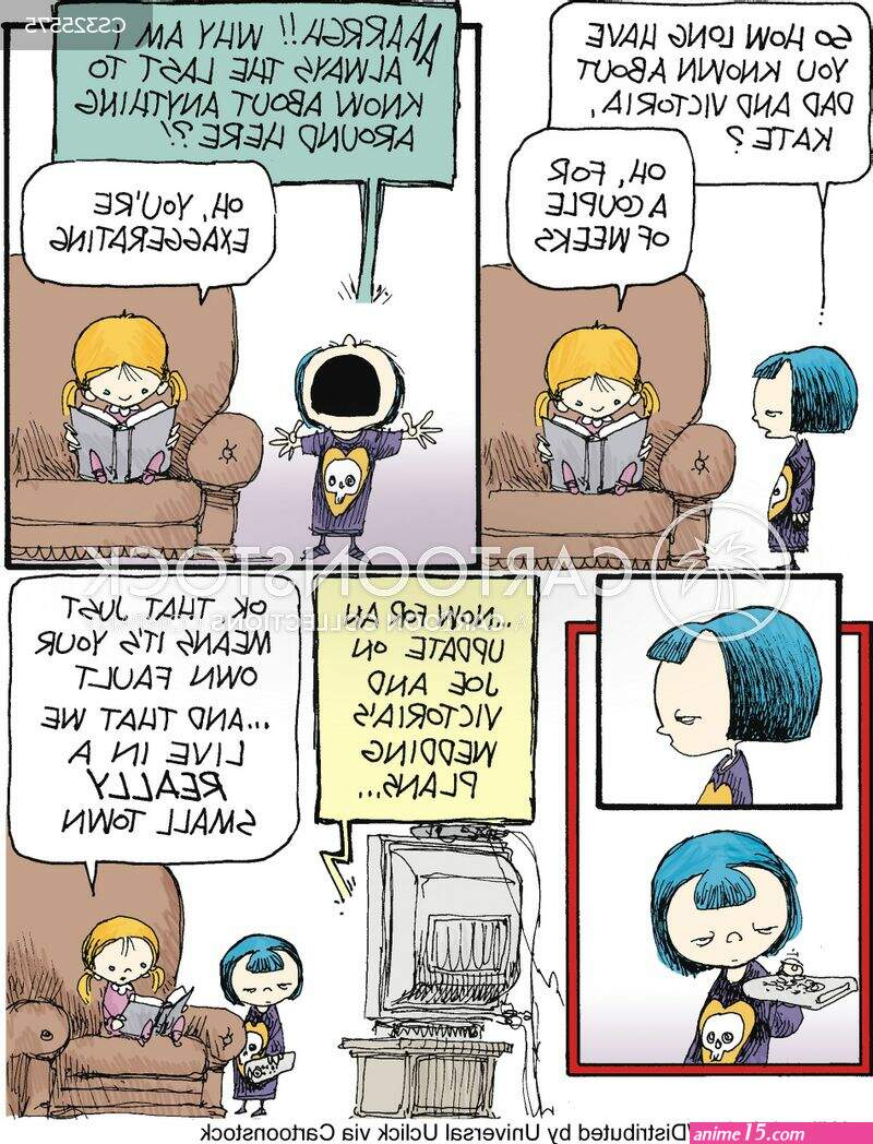 toons comics step son