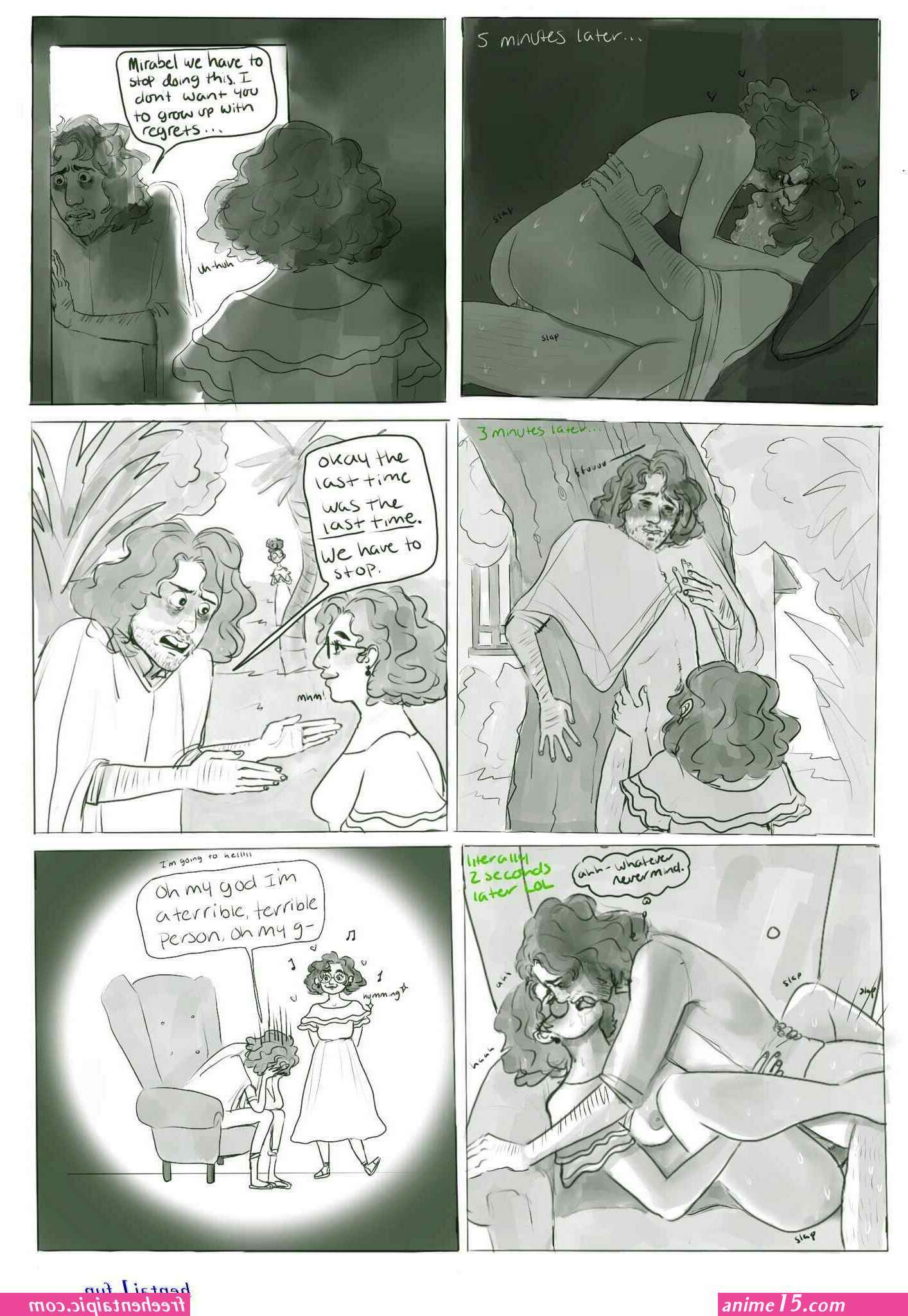 encanto rule 34 comics
