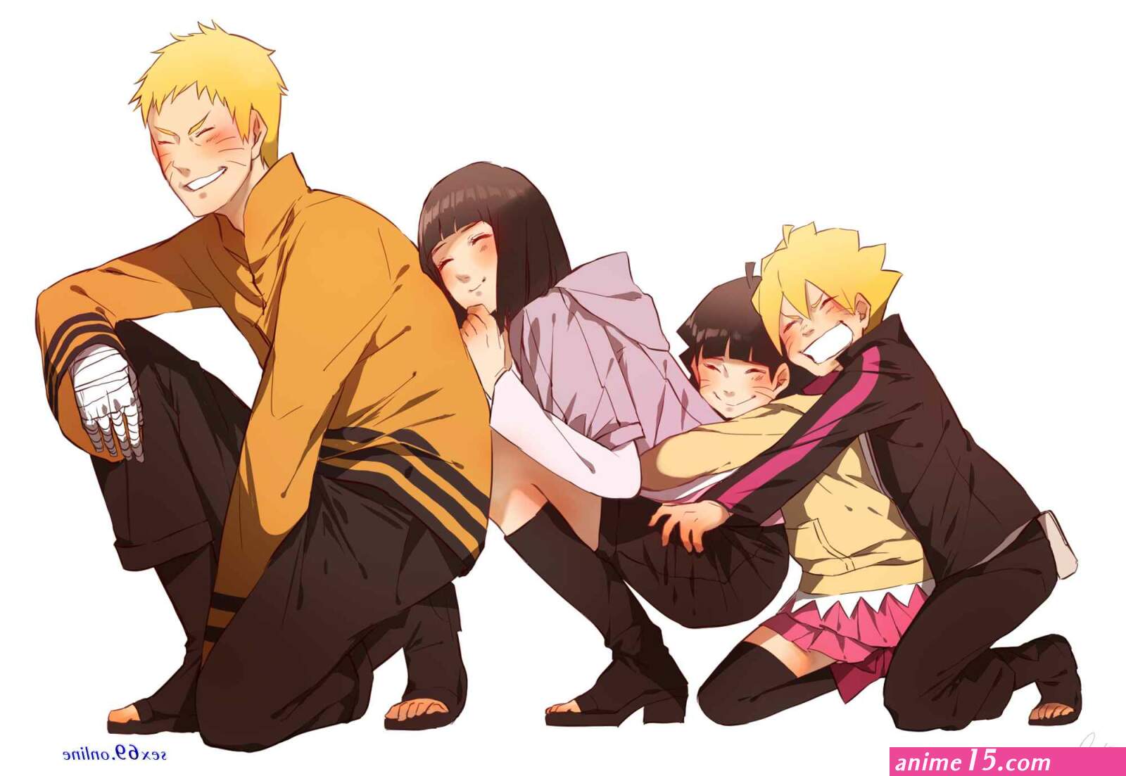 boruto hassex with hinata comics