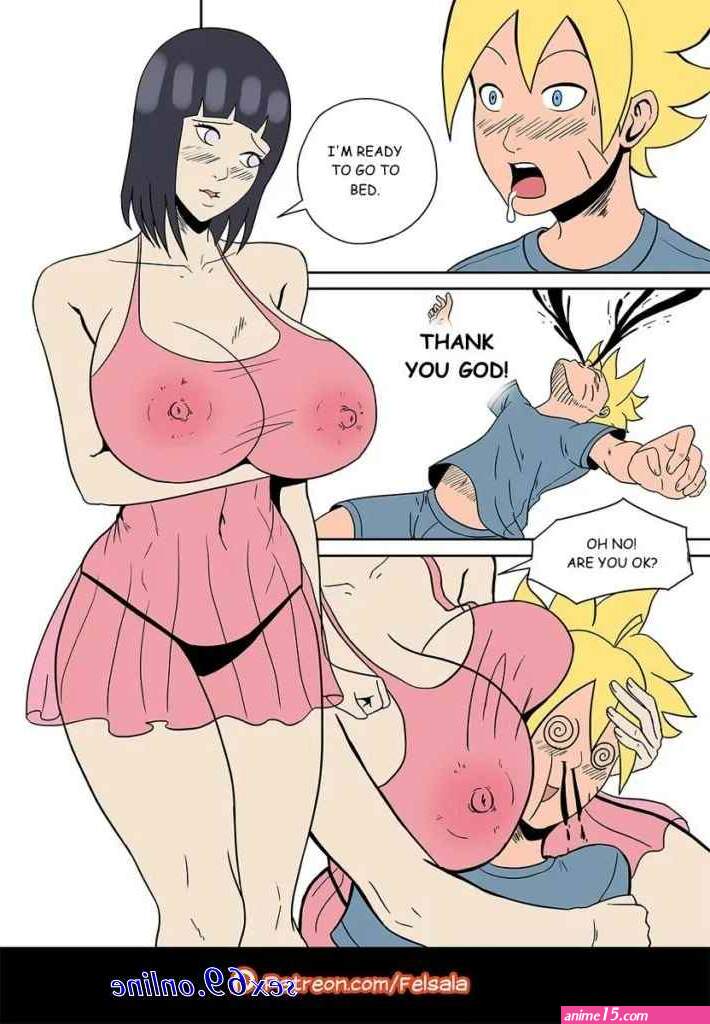 boruto hassex with hinata comics