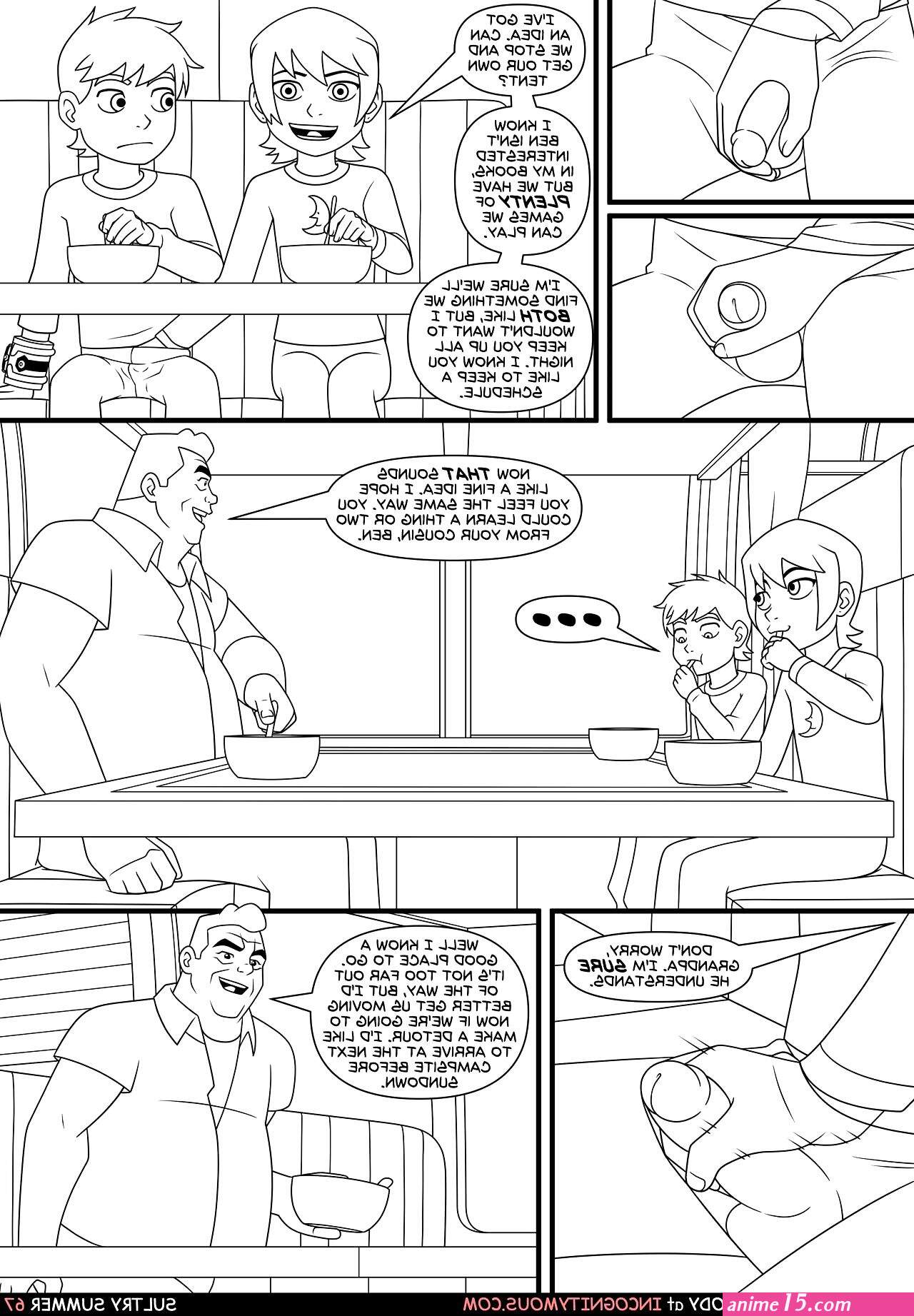 porn comics ben 10 sultry summer 1