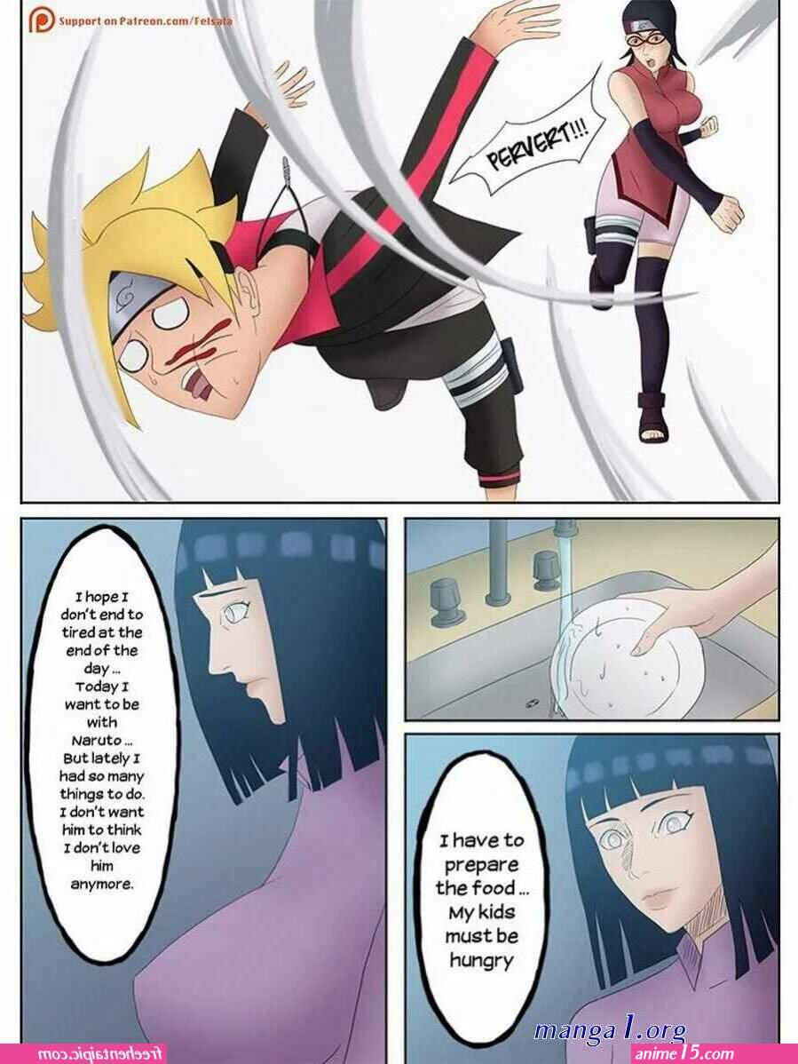 sarada sexy comics hinata
