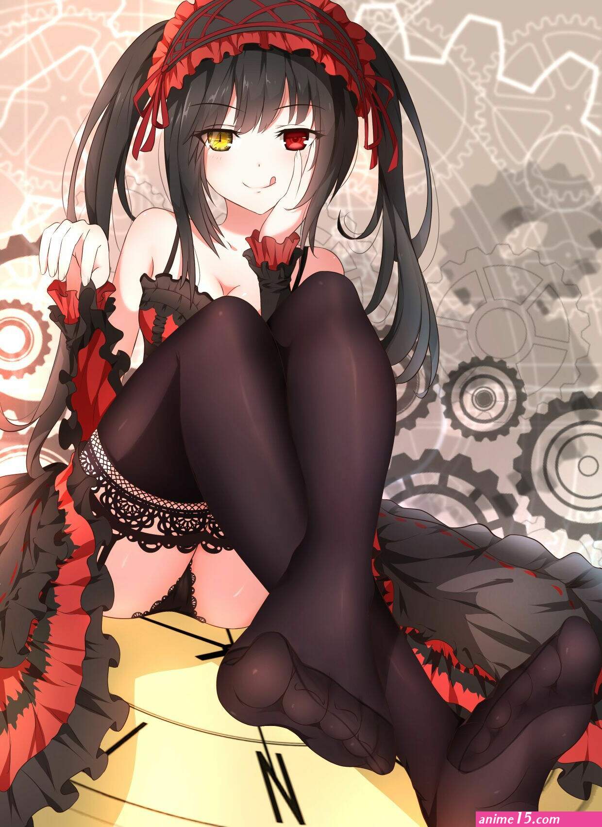 anime feet on dick