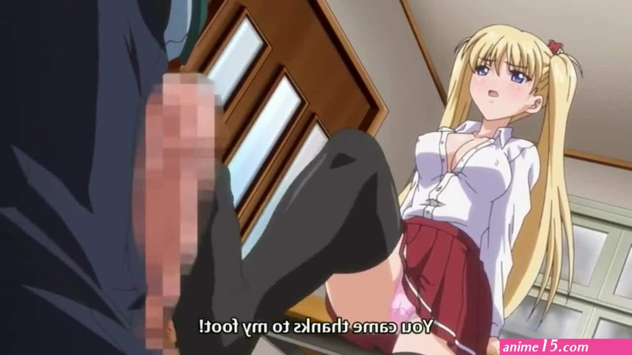 anime feet on dick