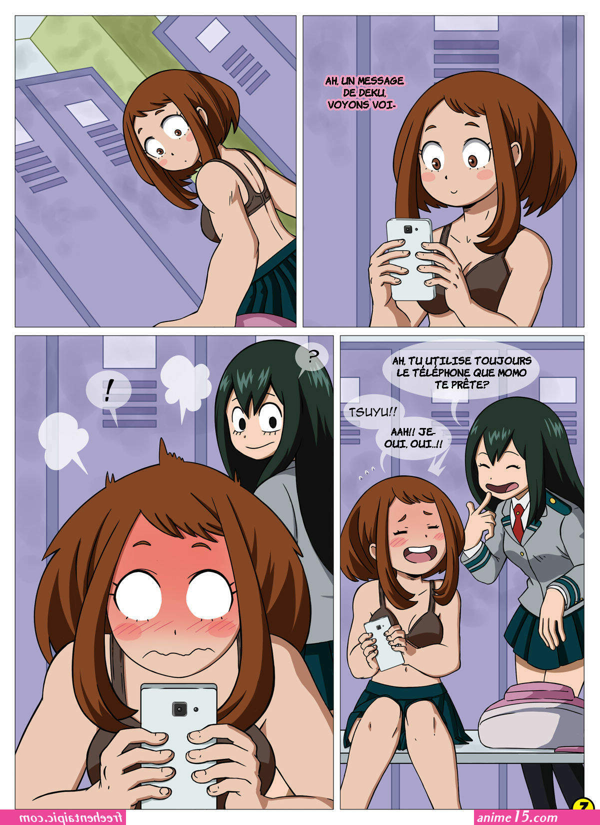 rule 34 comics uraraka x deku