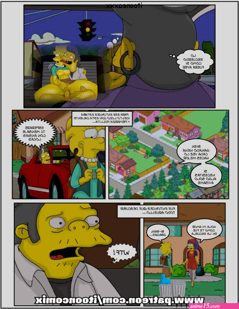 los simpson xxx comics español
