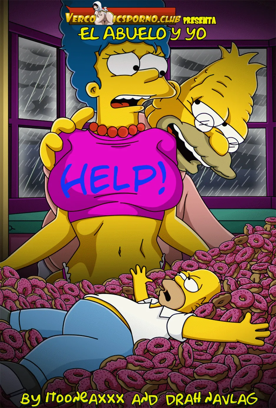los simpson xxx comics español