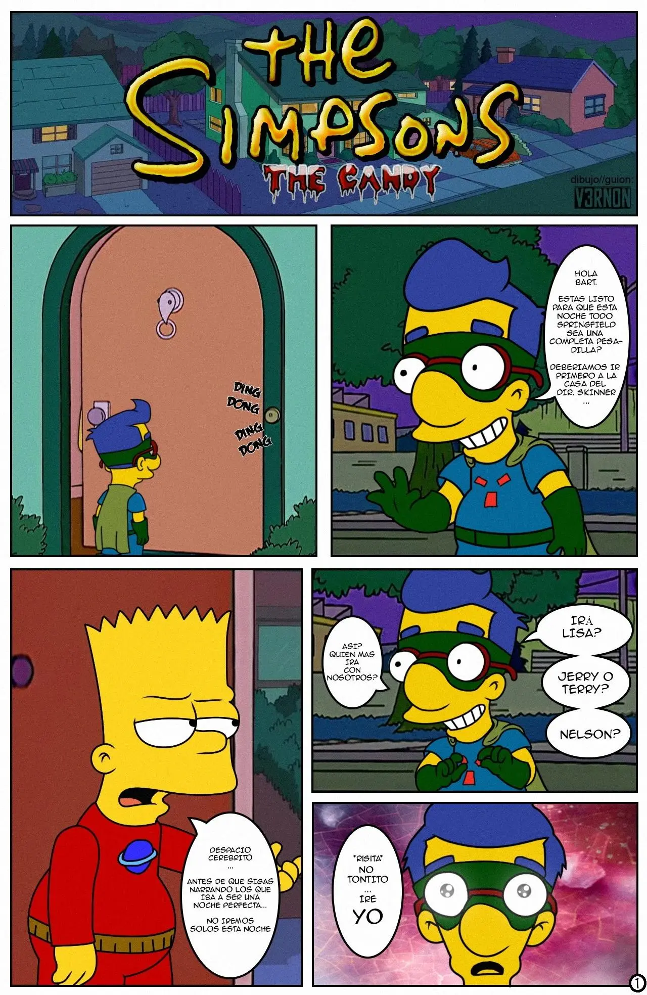 los simpson xxx comics español