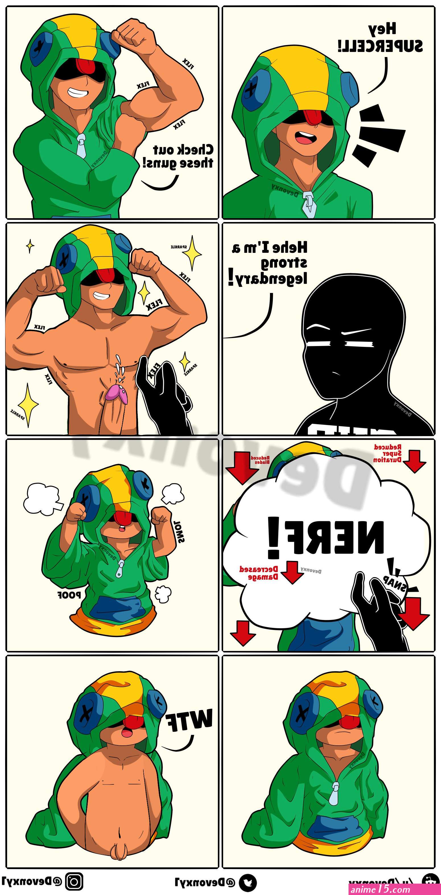 porno comics de brawl stars