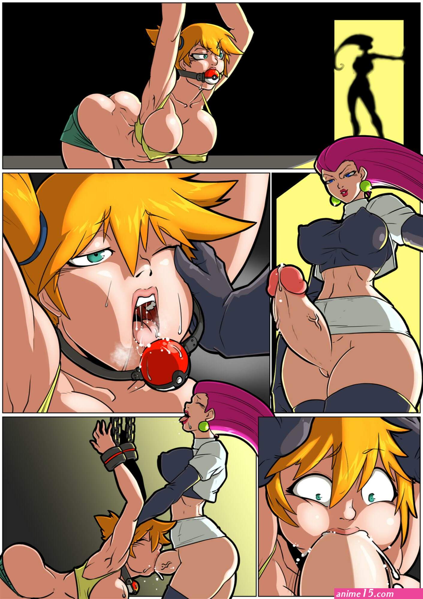 sex jessie and ash pokemon comics