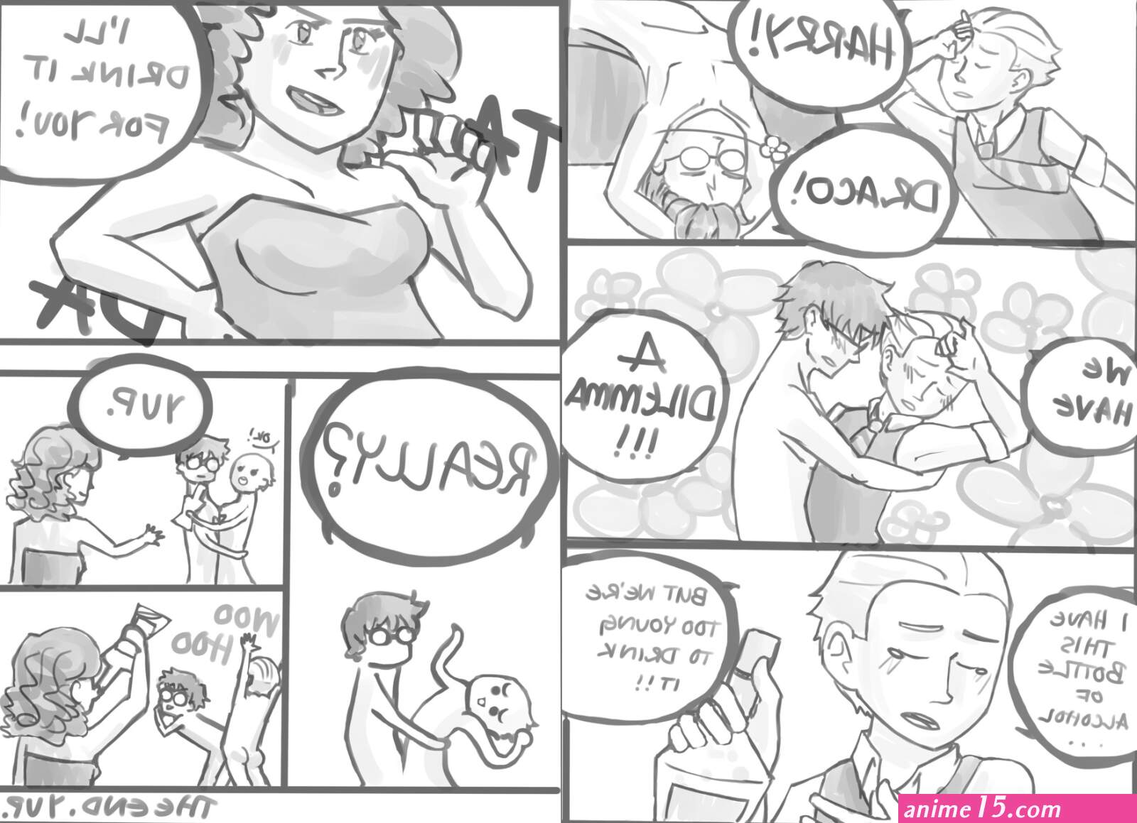 draco malfoy sex comics