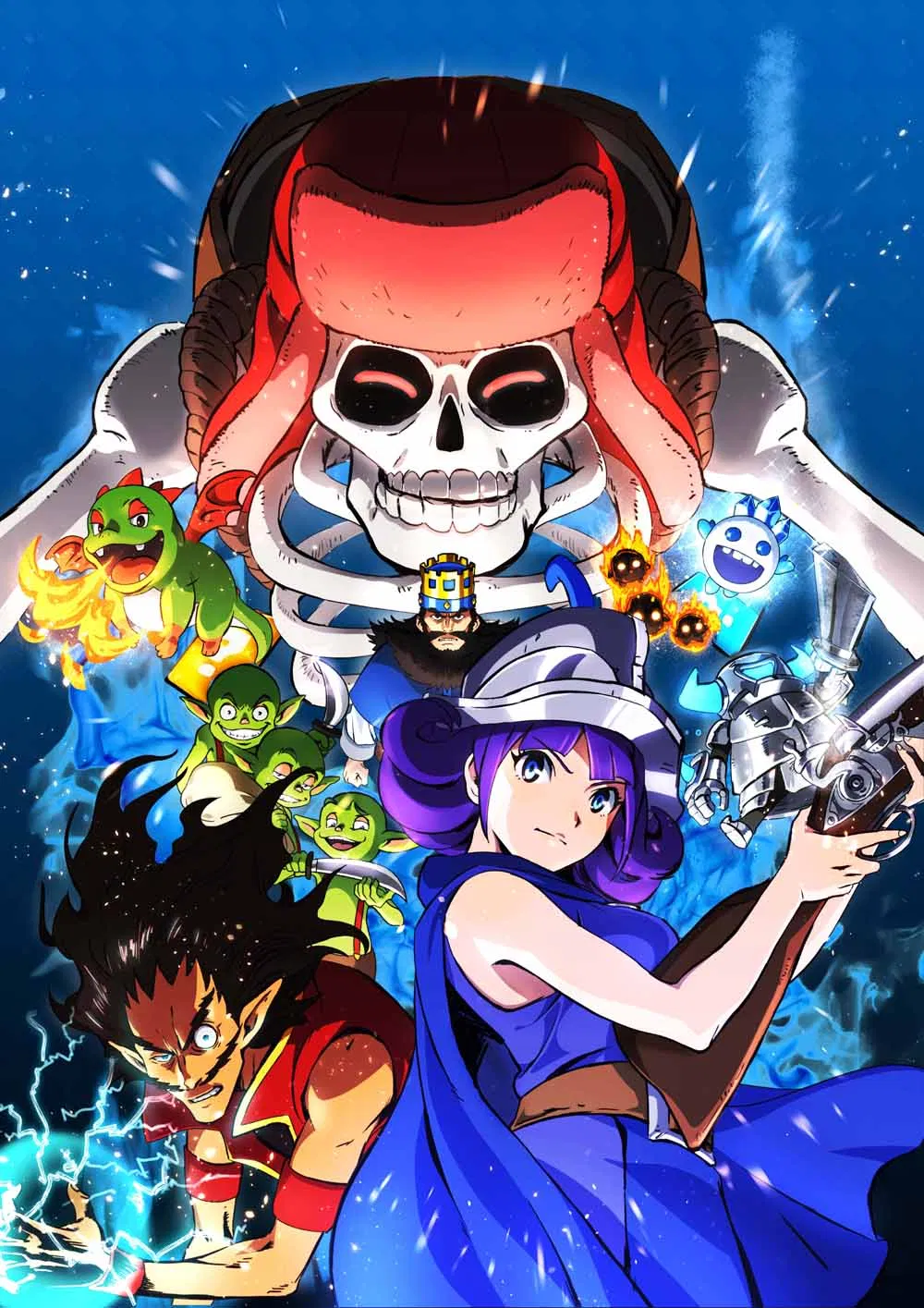 clash royale heatai girl anime