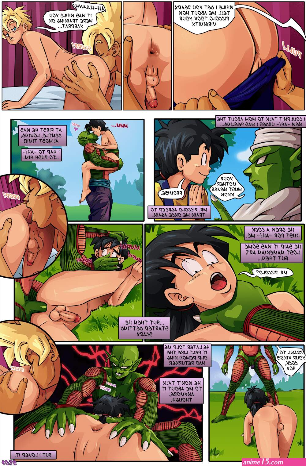 comics porn dragon ball gay