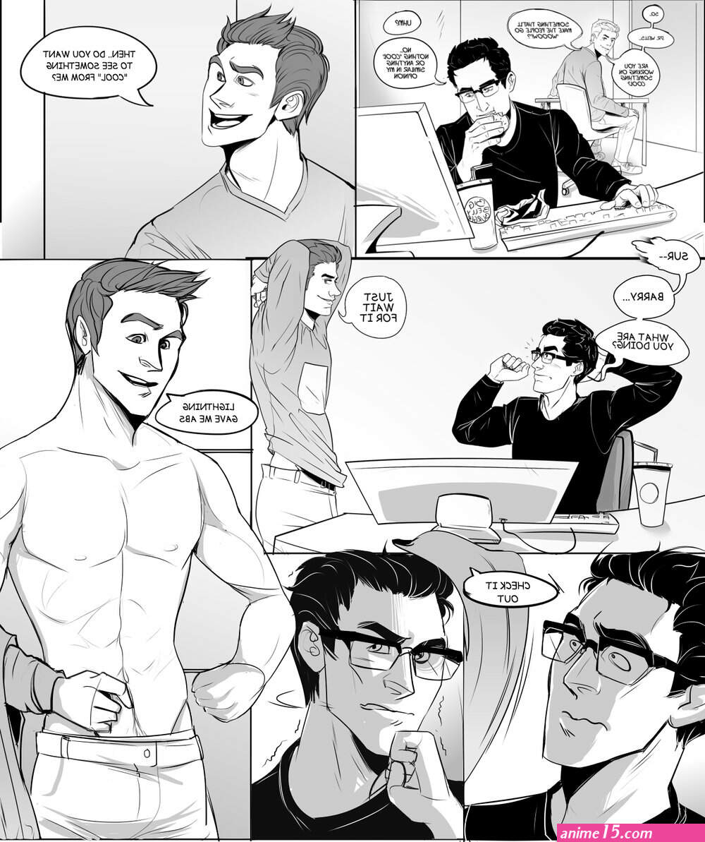 porno comics flash gay