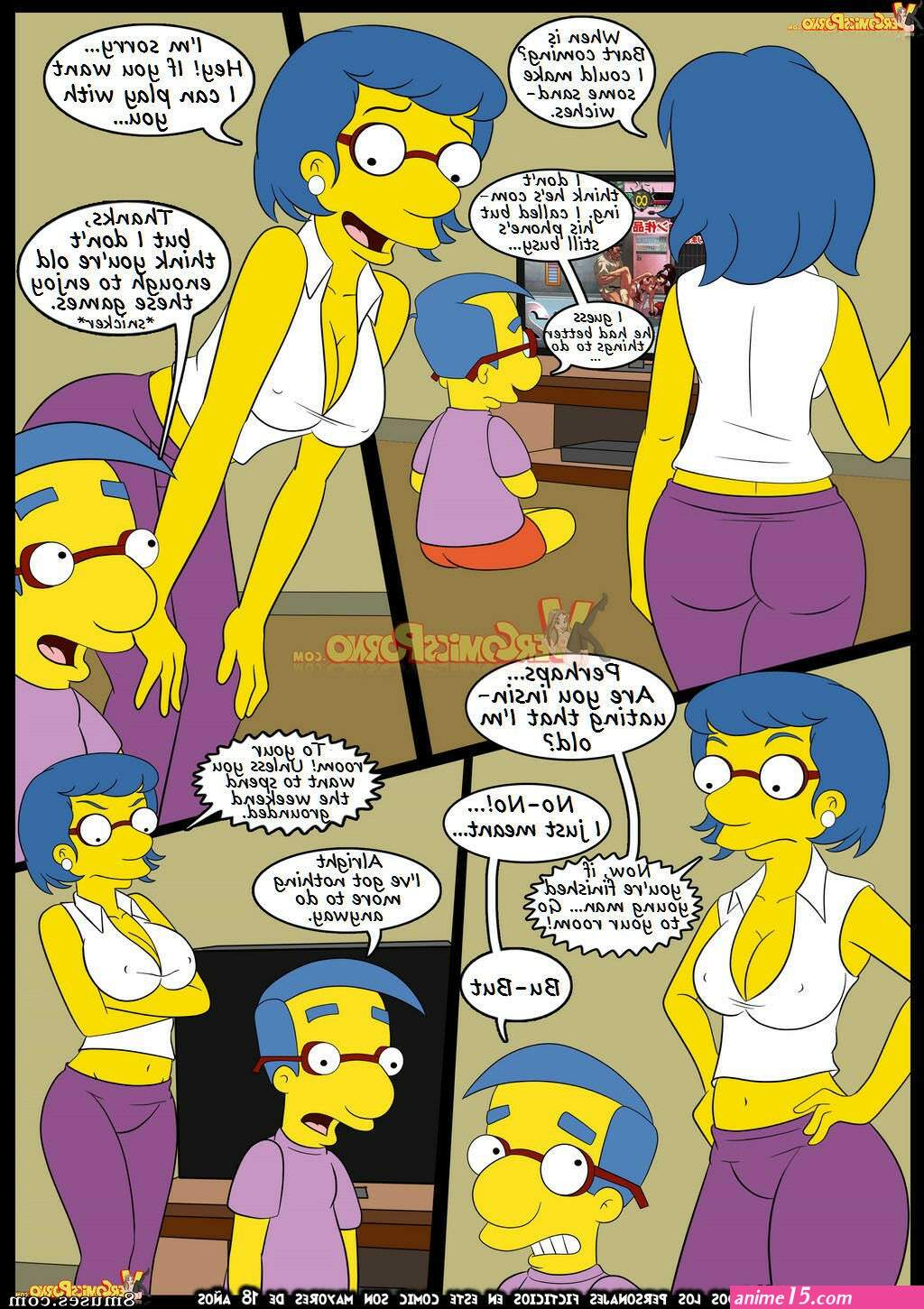 comics porno los simpsons