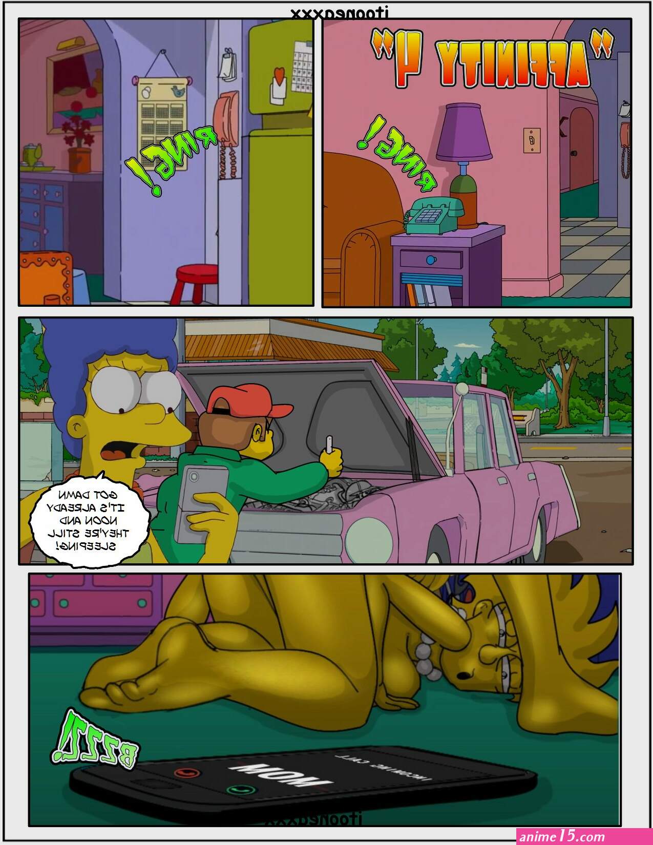 comics porno los simpsons