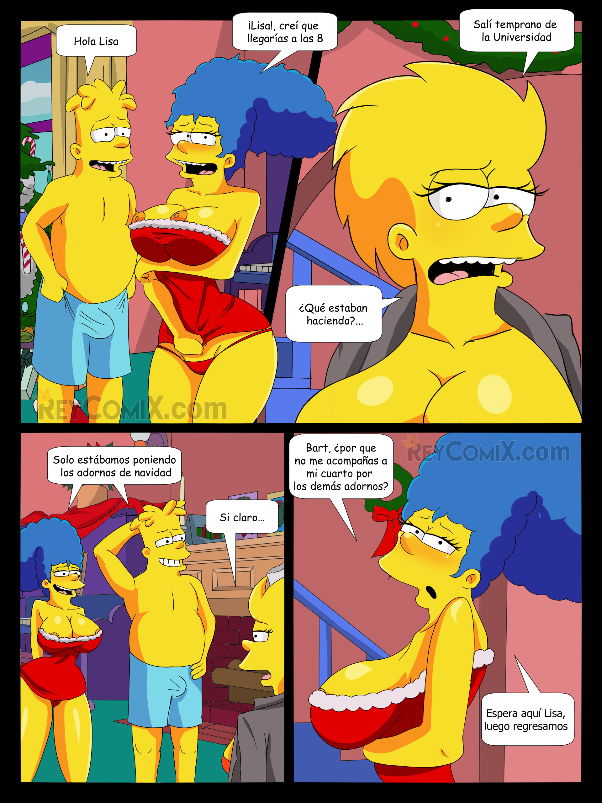 comics porno los simpsons