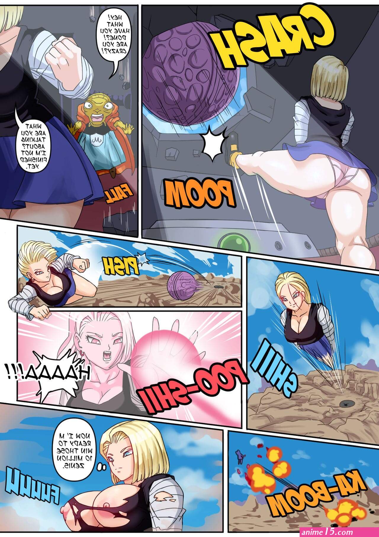 android 18 and gohan sex comics.