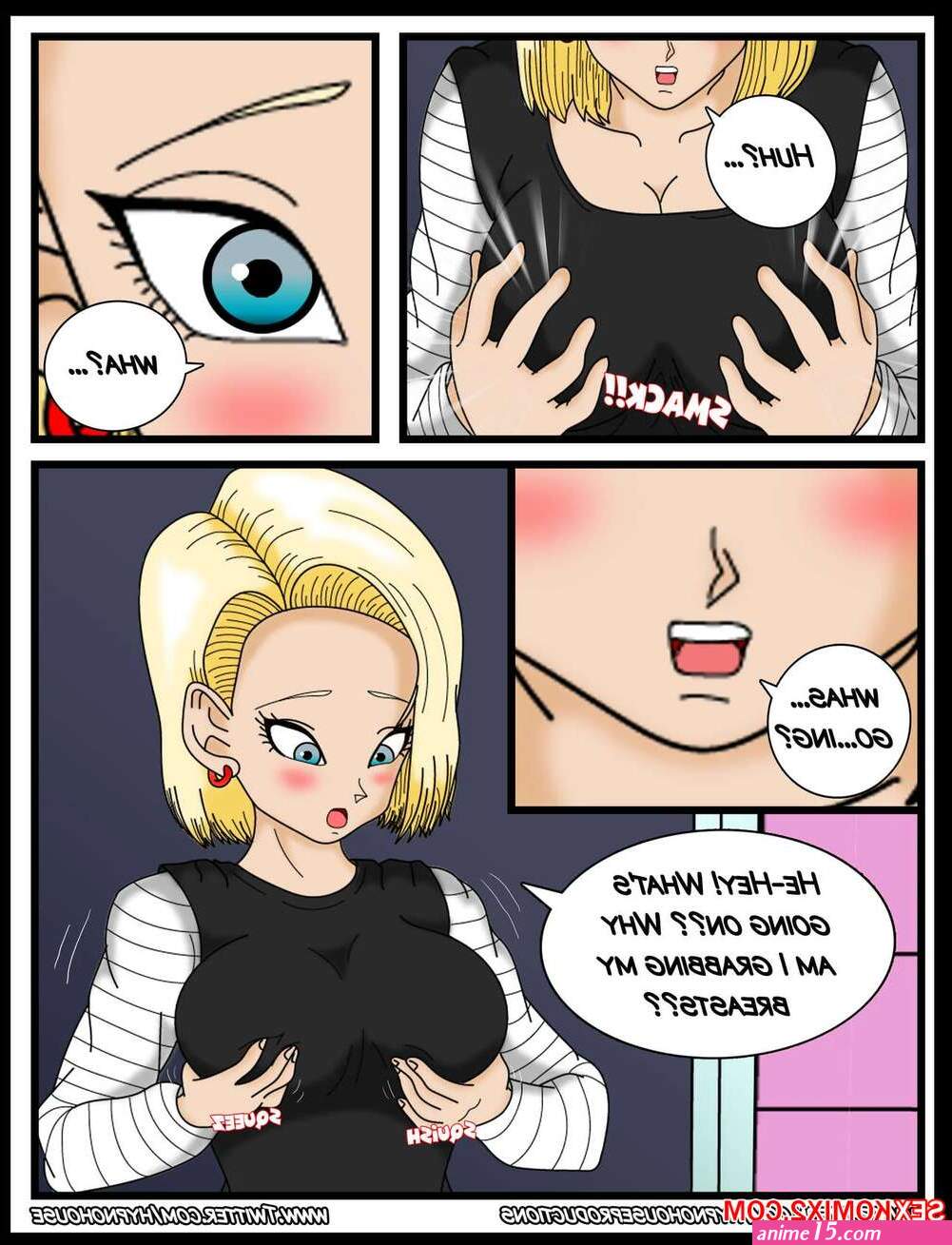 android 18 and gohan sex comics.