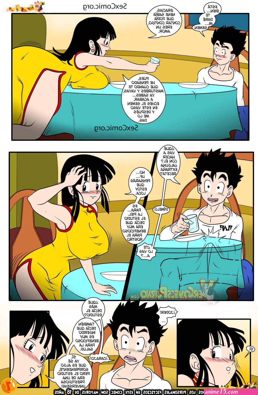 android 18 and gohan sex comics.