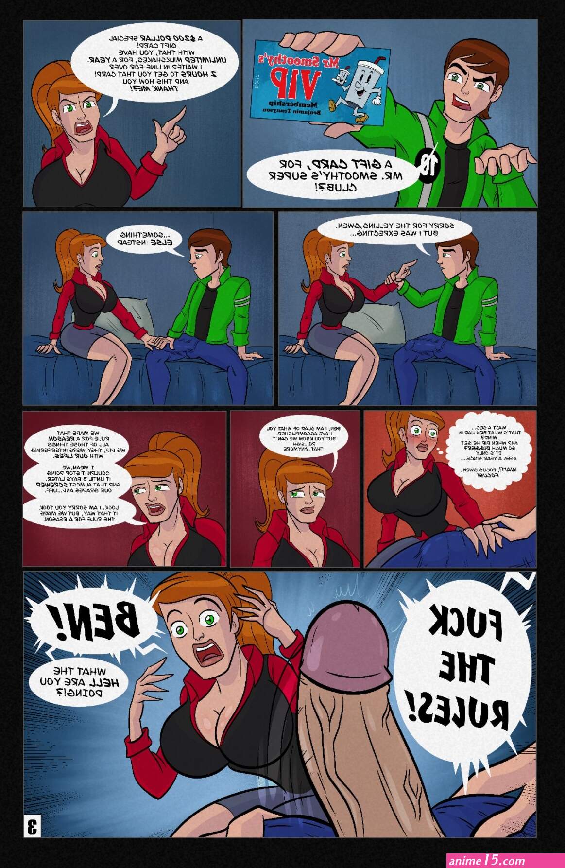 ben 10 and gwen cartoon sex comics