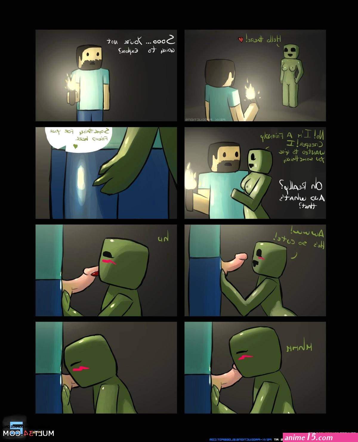 rule 34 minecraft comics