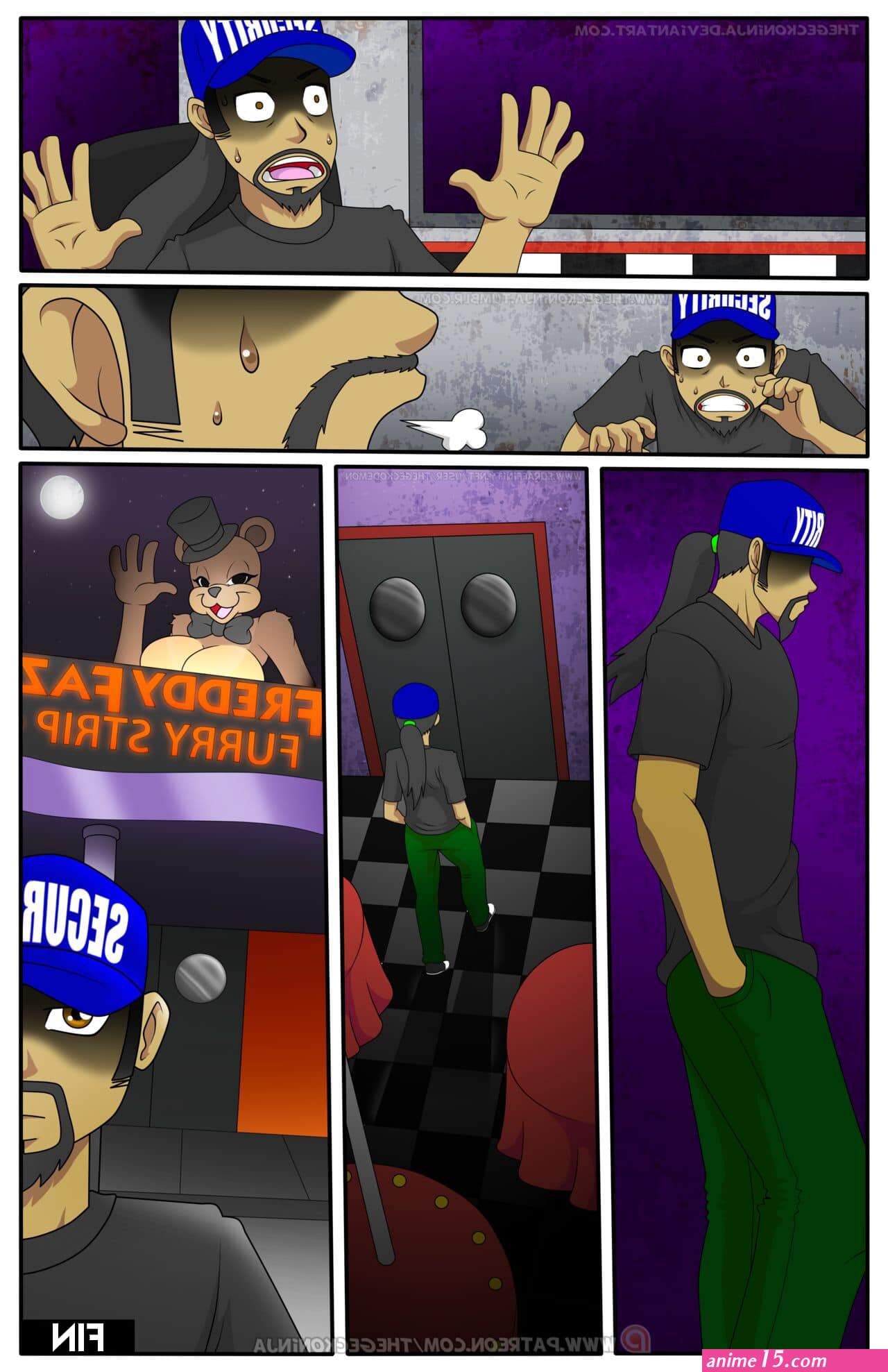 five nights at freddy xxx comic