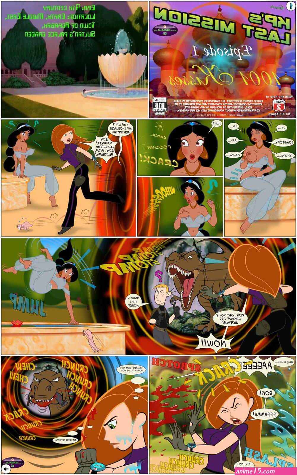 3d porno comics kim possible
