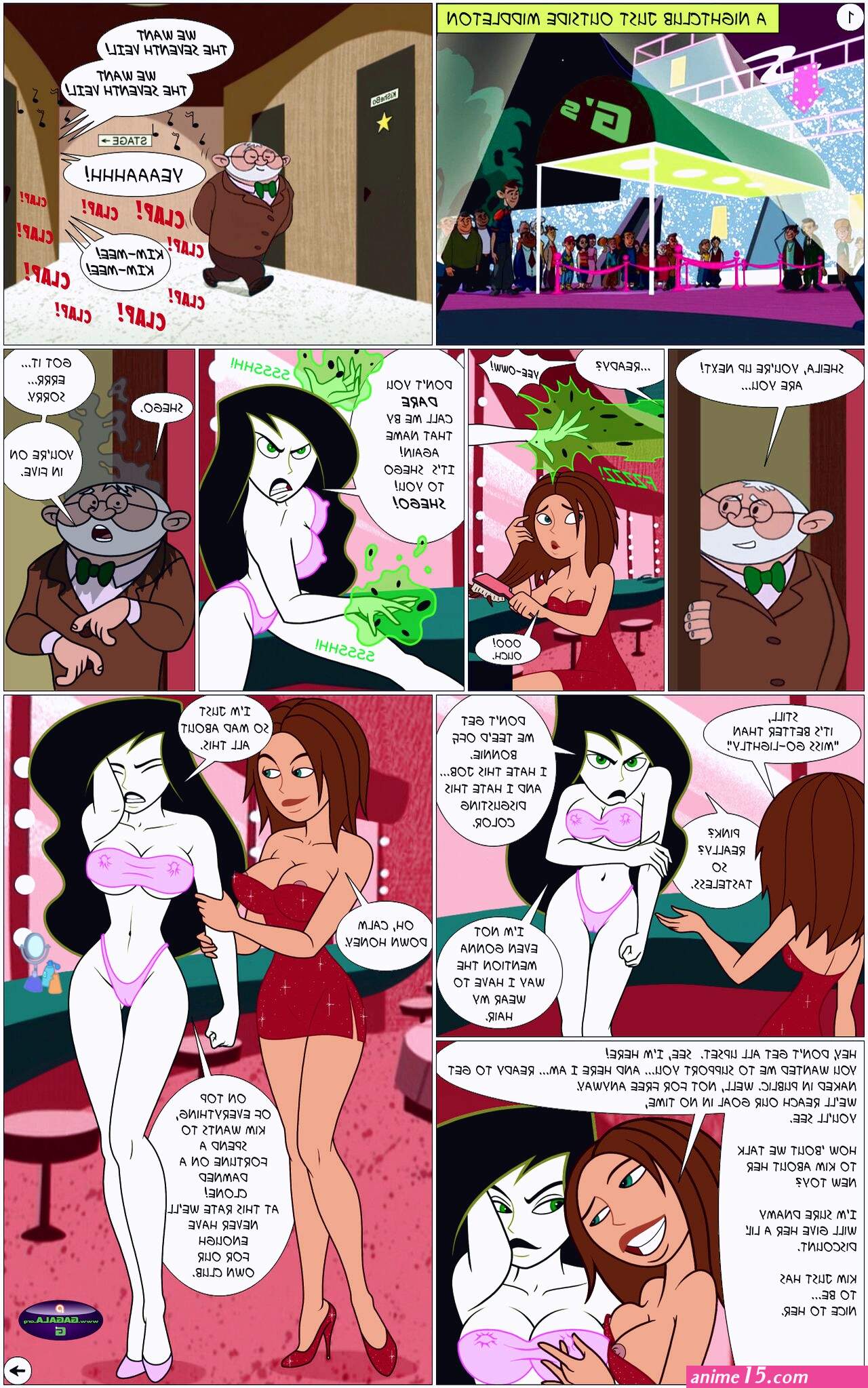 3d porno comics kim possible