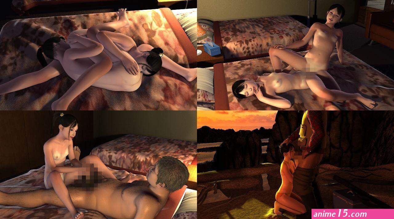 saki yosino 3d h anime