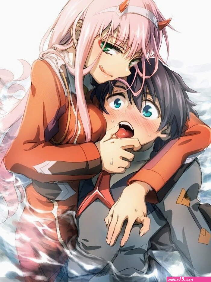 zero two and hiro 18 comics
