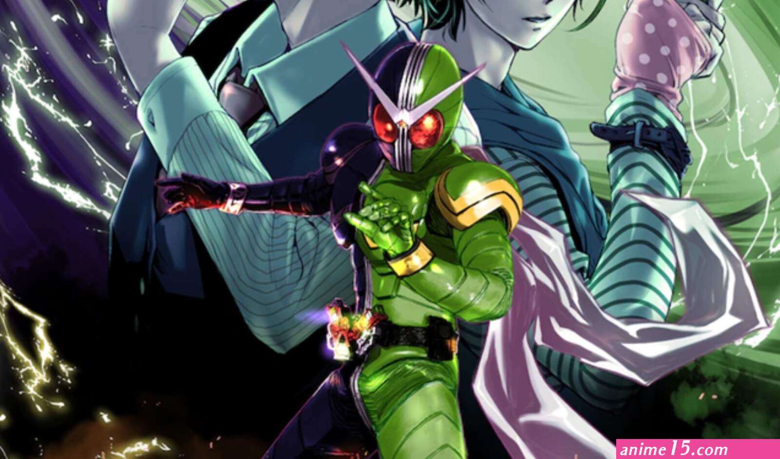 kamen rider w anime review