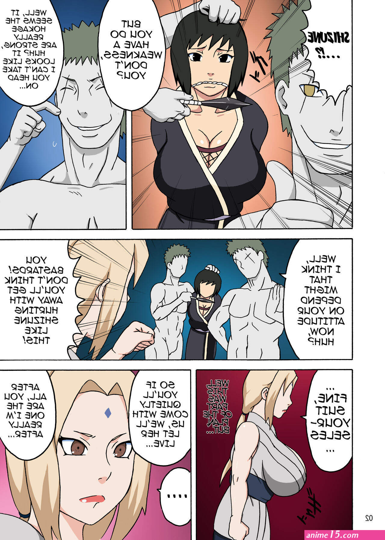 tsunade 18 comics