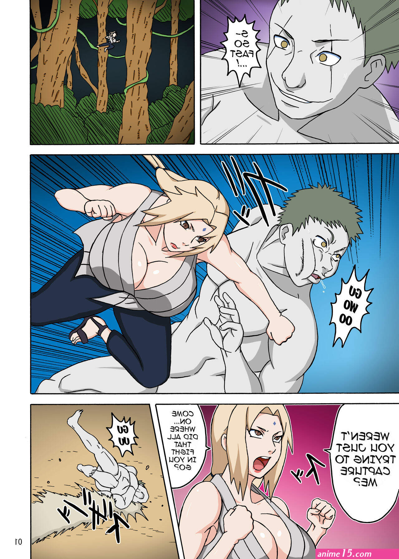 tsunade 18 comics