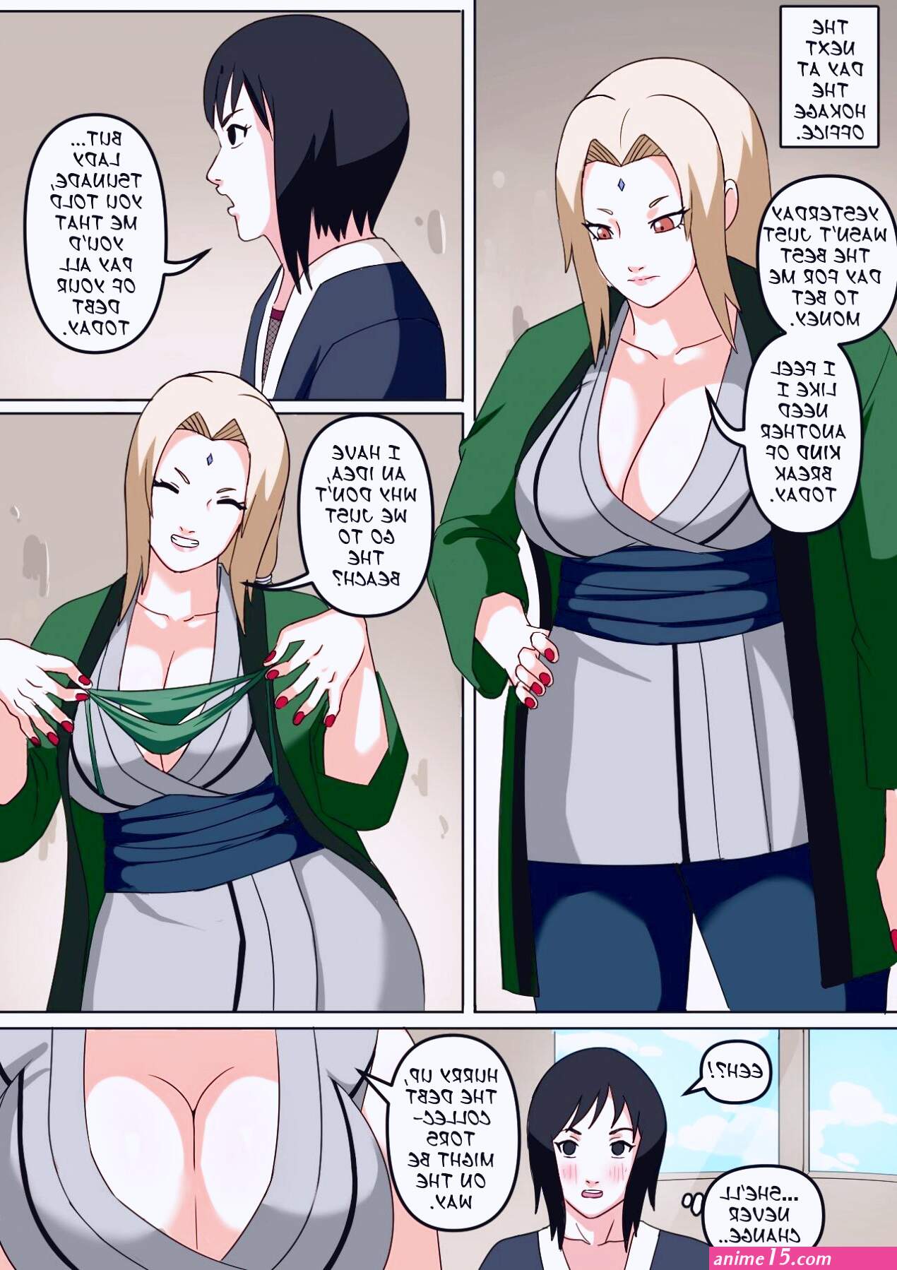 tsunade 18 comics