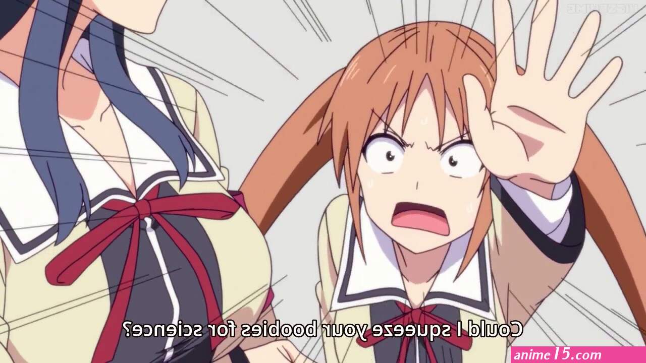anime boob touch boob