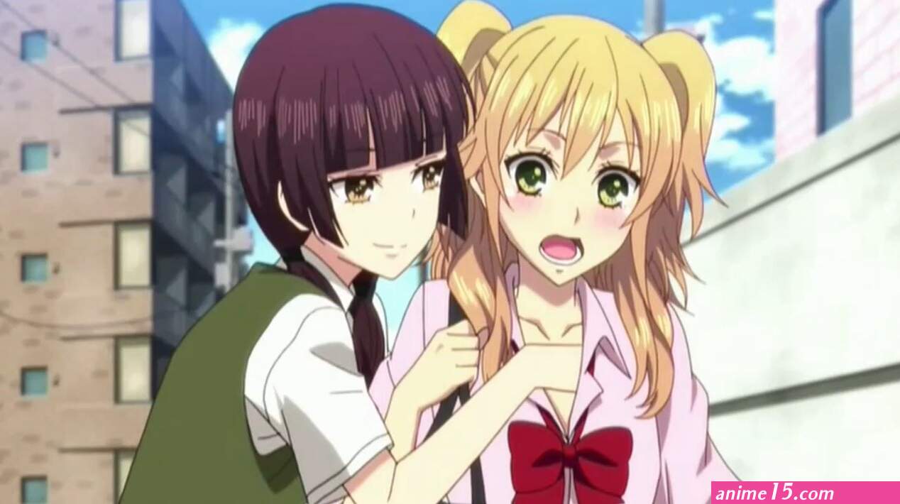 anime boob touch boob
