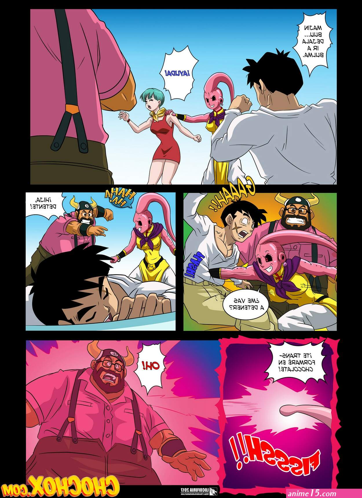 dragon ball bulma desnuda comics