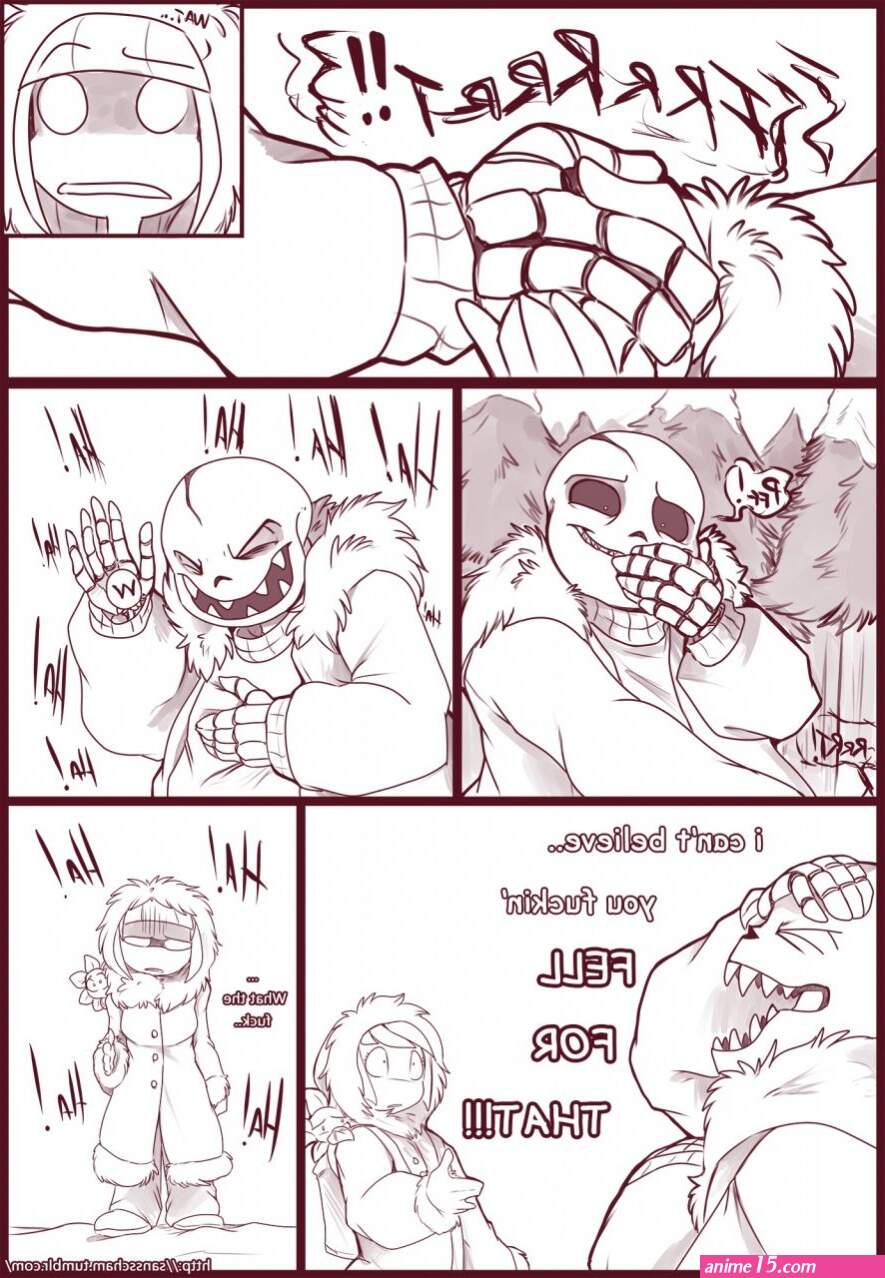 sans x frisk porn comics