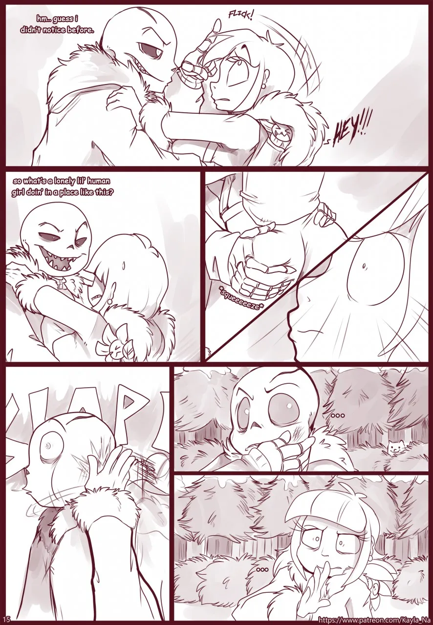 sans x frisk porn comics