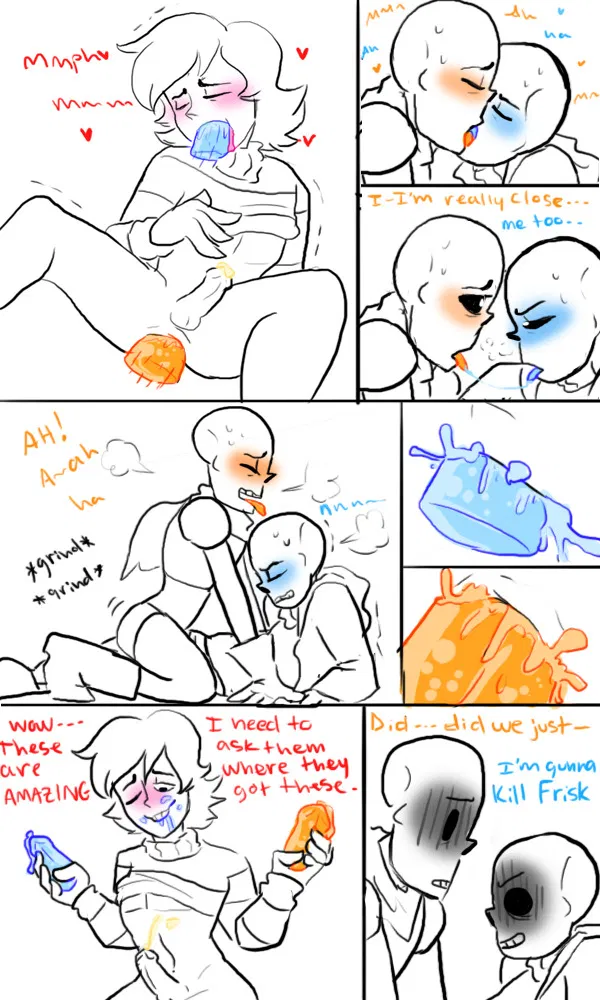 sans x frisk porn comics