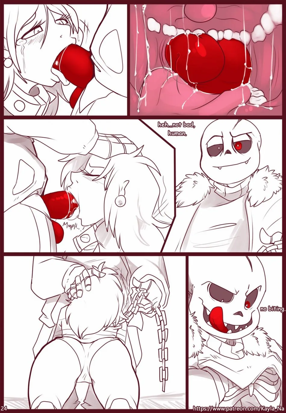 sans x frisk porn comics