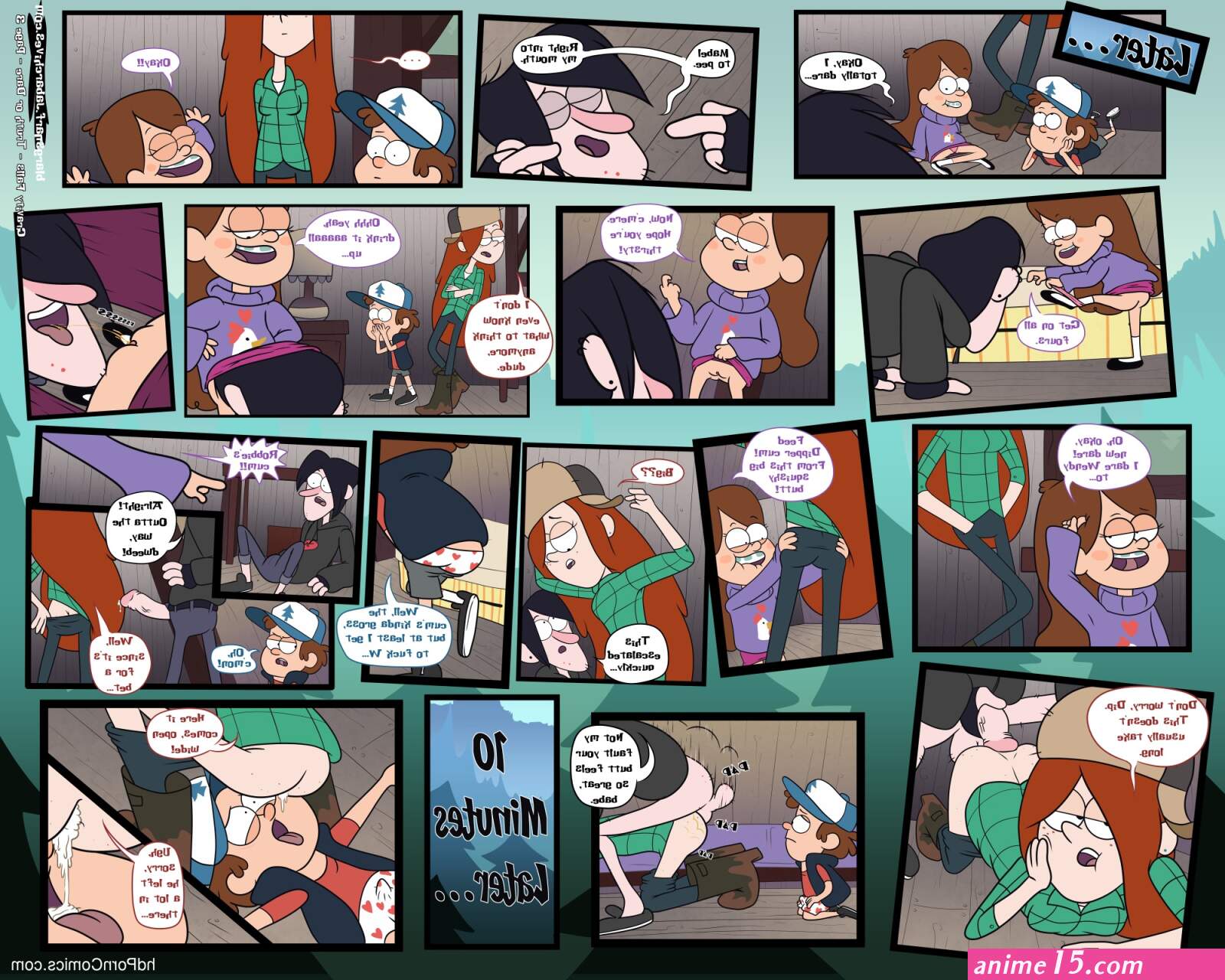 gravity falls hentai comics