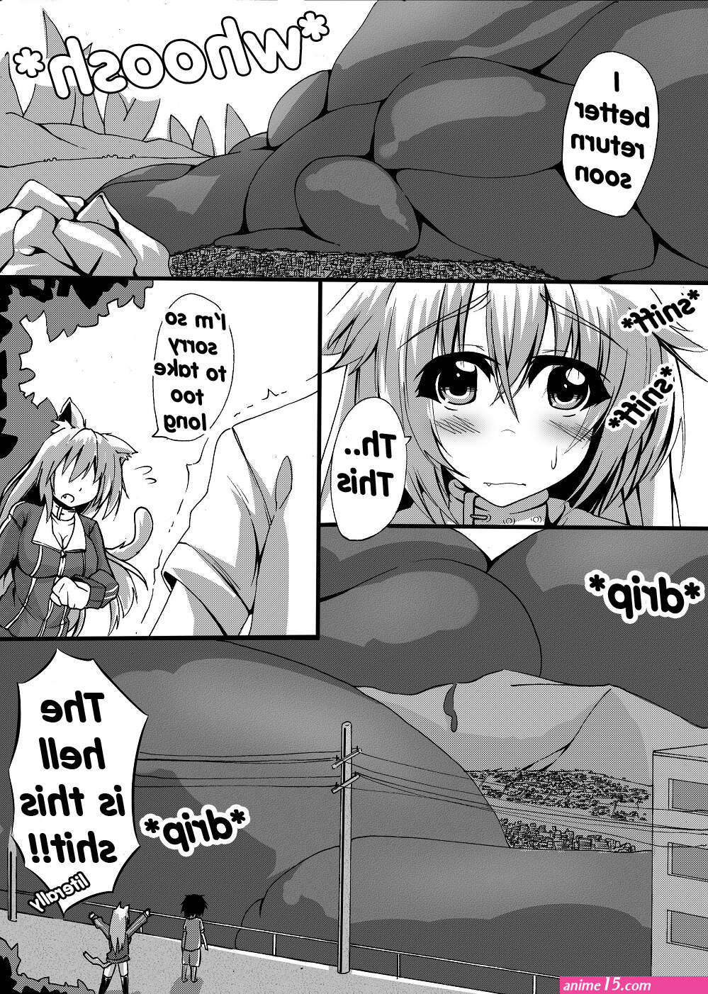 anime giantess scat