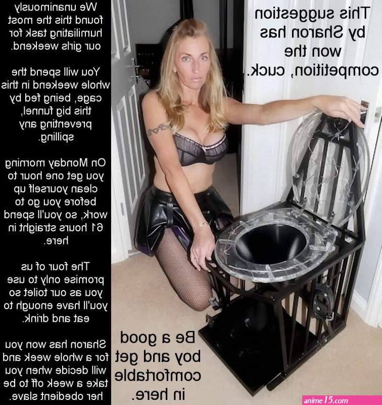 anime toilet pov captions