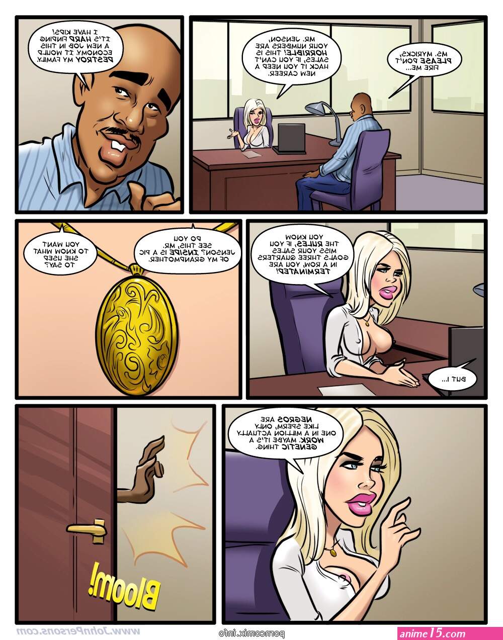black cock porn comics