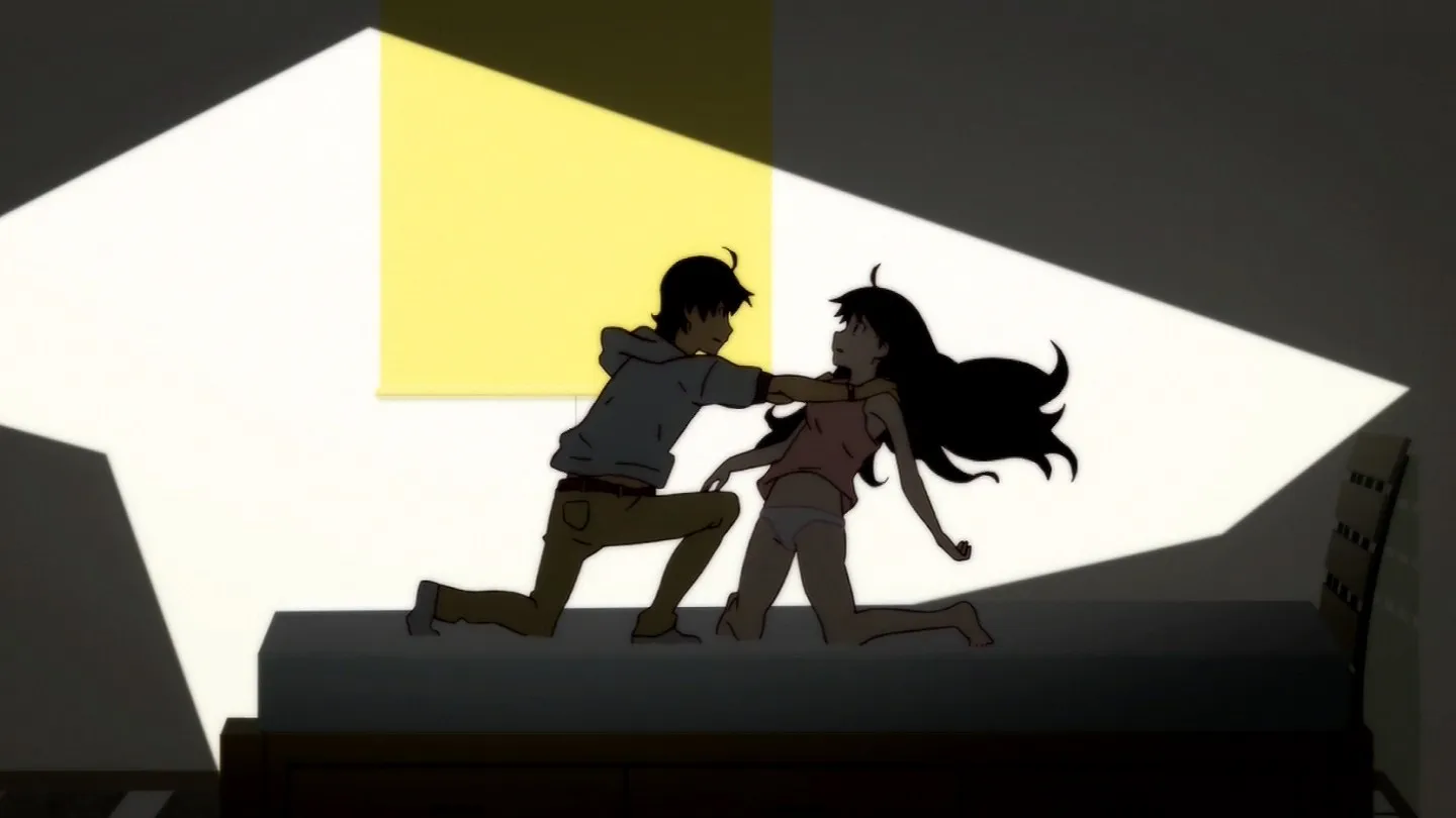 nisemonogatari anime sex scenes